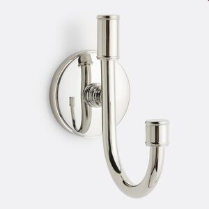 Rejuvenation Ladd Single Hook 4-1/2” Polished Nickel #2